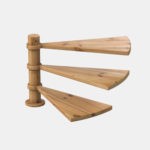 На центральной опоре